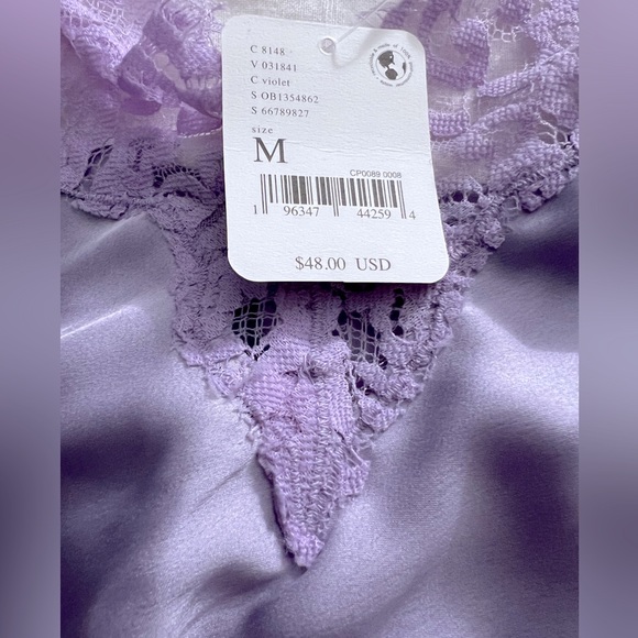 NWT Free People Night Out Blouson Brami Slip Cami Crop Top - Picture 5 of 6